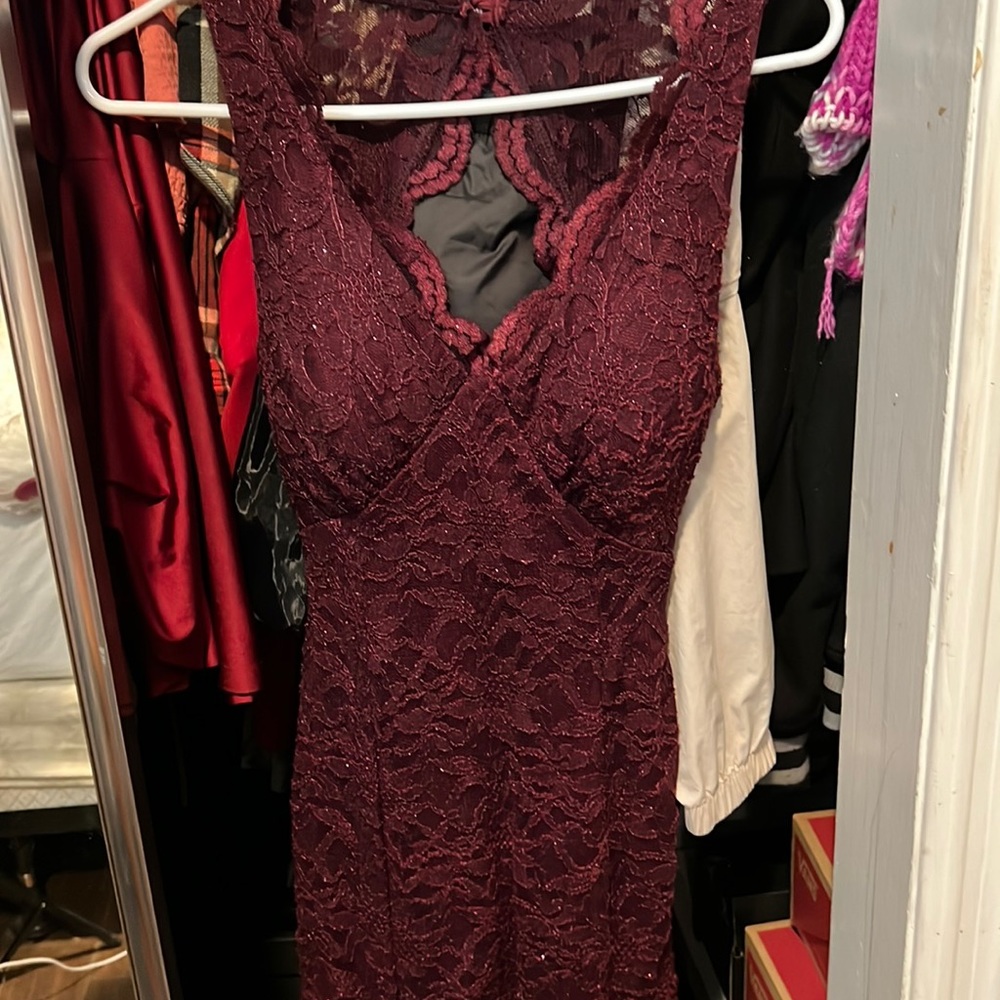 long elegant dress